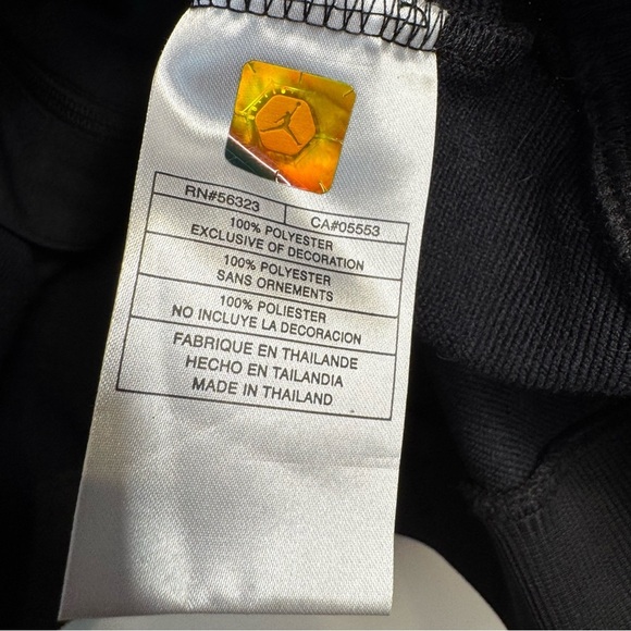 Retro Jordan Track Jacket Mens L Black Chicago Bulls Colorway Full Zip - Picture 8 of 10